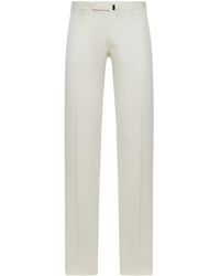Incotex - Slim Fit Tailored Cotton Trousers - Lyst