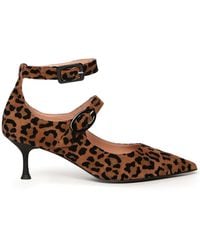 Giuliano Galiano - Thalia Suede Slingback Pumps - Lyst