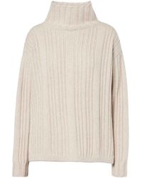 Max Mara - Vitalba Wool And Cashmere Polo-Neck Jumper - Lyst