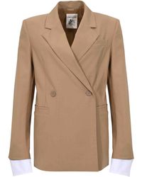 Semicouture - Double-Breasted Dulcinea Jacket - Lyst