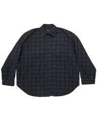 Balenciaga - Plaid-Pattern Shirt - Lyst