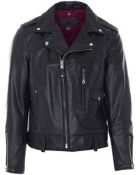 Schott Nyc - Leather Jacket - Lyst