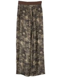 Uma Wang - Pansy Printed Trousers - Lyst