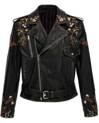 Etro - Floral Embroidery Jacket - Lyst