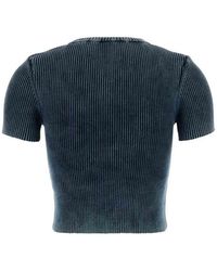 DIESEL M-Anchor-A-Sl Tank Top in Blue | Lyst
