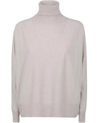 D. EXTERIOR - Oversized Cashmere Turtleneck Sweater - Lyst