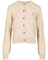 Maison Kitsuné - Merino Wool Cardigan - Lyst