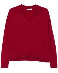Zanone - Wide-Fit Flexwool V-Neck Polo - Lyst