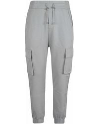 Balmain - Print Cargo Sweatpants - Lyst