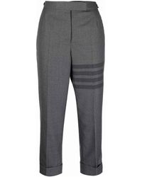 Thom Browne - 4-bar Cropped Trousers - Lyst