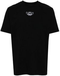 Off-White c/o Virgil Abloh - Bandana Arrow Skate Cotton T-shirt - Lyst