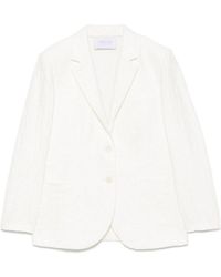 Harris Wharf London - Cotton Blend Blazer Jacket - Lyst