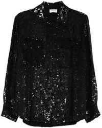 P.A.R.O.S.H. - Regular Embellished Shirt - Lyst