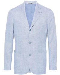 Sartorio Napoli - Linen And Wool Blend Jacket - Lyst