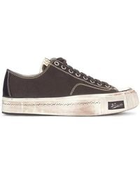 Visvim - Skagway Lo Gpatten Low-Top Canvas Sneakers - Lyst
