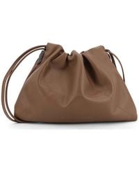 Brunello Cucinelli - Bc Duo Leather Shoulder Bag - Lyst