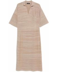 Fabiana Filippi - Wool And Cotton Shirtdress - Lyst