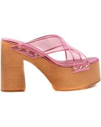 HAUS OF HONEY - Leather Sandals - Lyst
