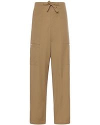 Jil Sander - Cotton Poplin Cargo Pants - Lyst