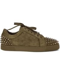 Christian Louboutin - Low Top Sneakers With Rivets - Lyst