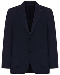 Lardini - Single-Breasted Tailored Jacket - Lyst