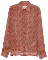 Valentino Garavani - 'Chamber' Long Sleeve Shirt - Lyst