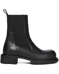Rick Owens - Matte Beatle Gabe Boots - Lyst