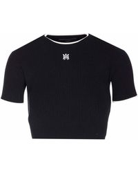 Amiri - My Baby Cropped T-Shirt - Lyst