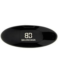 Balenciaga - Logo Hair Clip - Lyst