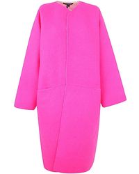 Sofie D'Hoore - Double Face Coat With Slit Front Pockets - Lyst
