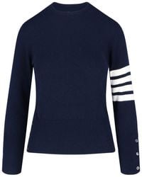 Thom Browne - Suéter Cuello Redondo - Lyst
