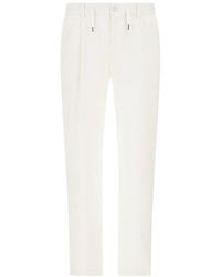 Herno - Waterproof Stretch Cotton Trousers - Lyst