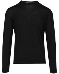 FILIPPO DE LAURENTIIS - Super 180S Wool Sweater - Lyst