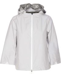 Herno - Laminar Jacket With Removable Cap - Lyst