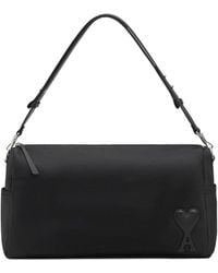 Ami Paris - Marcel Large Nylon Shoulder Bag - Lyst