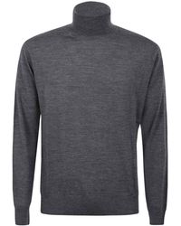 Ballantyne - T Neck Pullover - Lyst