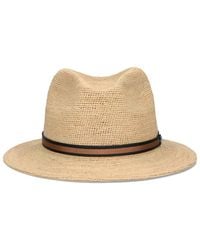 Borsalino - Made Of Fine Crochet Raffia - Lyst