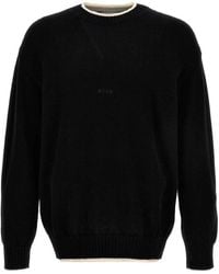 MSGM - Logo Embroidery Sweater - Lyst