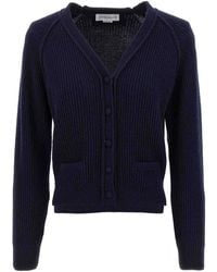 Victoria Beckham - Stepped Hem Cardigan - Lyst