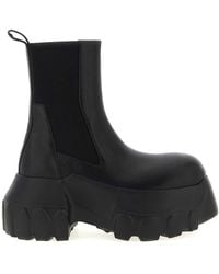 Rick Owens - Beatle Mega Tractor Ankle Boots - Lyst