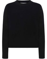 EMERSON RENALDI - Oversized Cropped Neck Sweater - Lyst