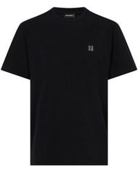 DSquared² - Metal D2 Upside Down Cotton T-Shirt - Lyst