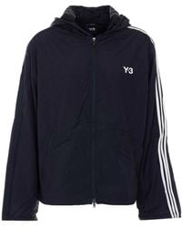 Y-3 - Jacket With Zip Closure On The Front - Lyst