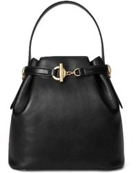 Ralph Lauren - Blke Md Bckt-Bucket Bag-Medium-Natural - Lyst