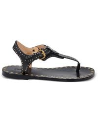 Isabel Marant - Joonya Studded Flat Sandals - Lyst