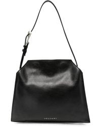 Orciani - Trinity Lagoon Small Leather Shoulder Bag - Lyst