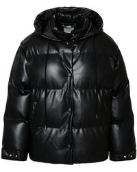 Stella McCartney - Faux Leather Altermat Down Jacket - Lyst