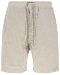 Rick Owens - Wide Pusher Short Bermuda Shorts - Lyst