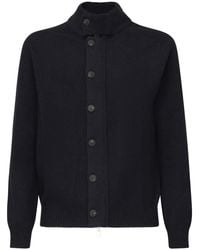 Giuliano Galiano - Wool Blend Cardigan Jacket - Lyst