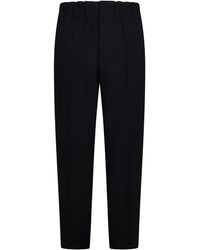 Jil Sander - Polyester Serge Tapered Trousers - Lyst